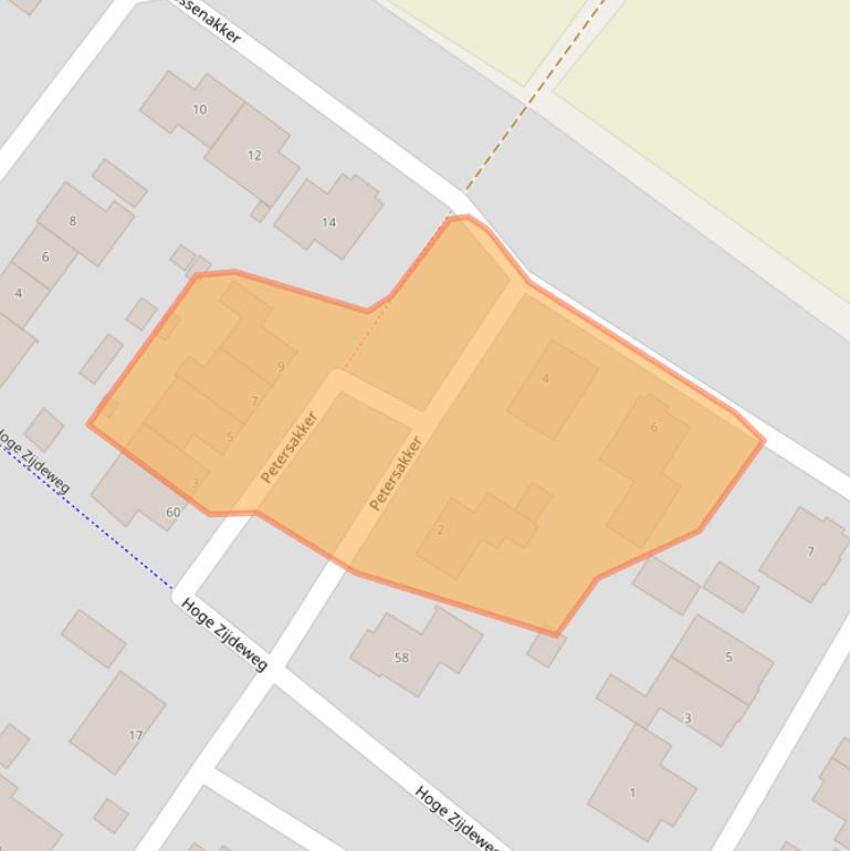 Kaart van postcodegebied 5756BV.