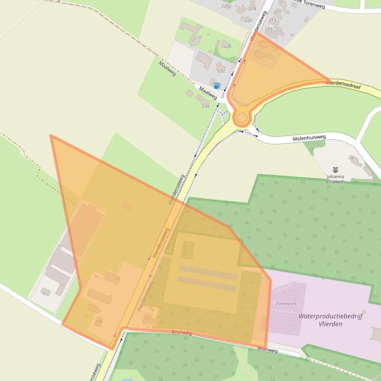 Kaart van postcodegebied 5756PE.