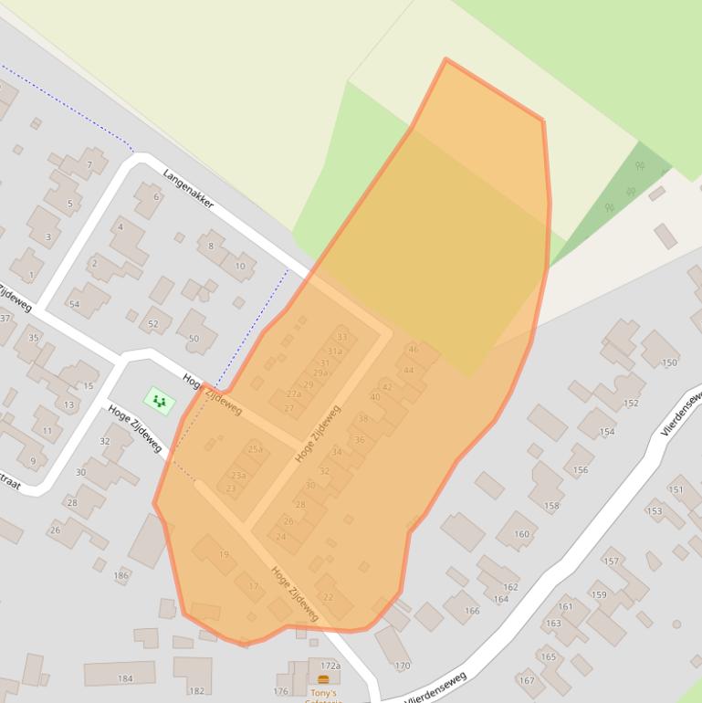 Kaart van postcodegebied 5756PL.