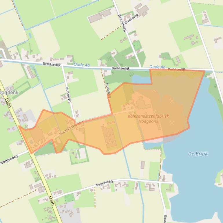 Kaart van postcodegebied 5757PJ.