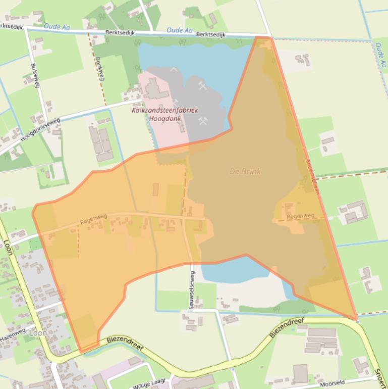 Kaart van postcodegebied 5757PL.