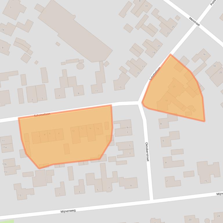 Kaart van postcodegebied 5758AH.
