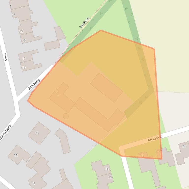 Kaart van postcodegebied 5758AL.