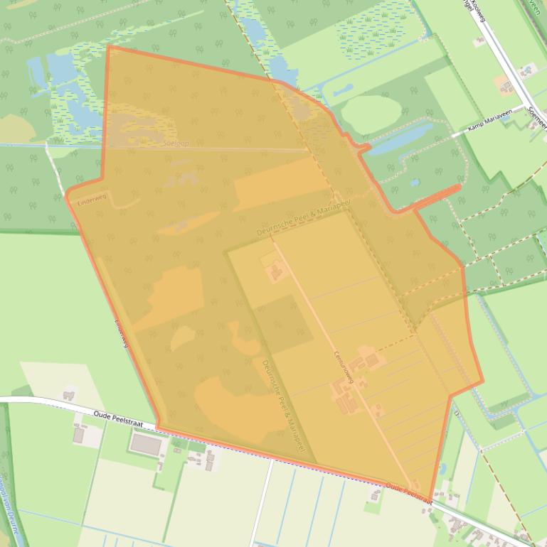 Kaart van postcodegebied 5759PH.