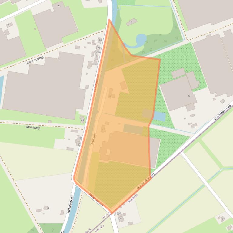 Kaart van postcodegebied 5759PR.