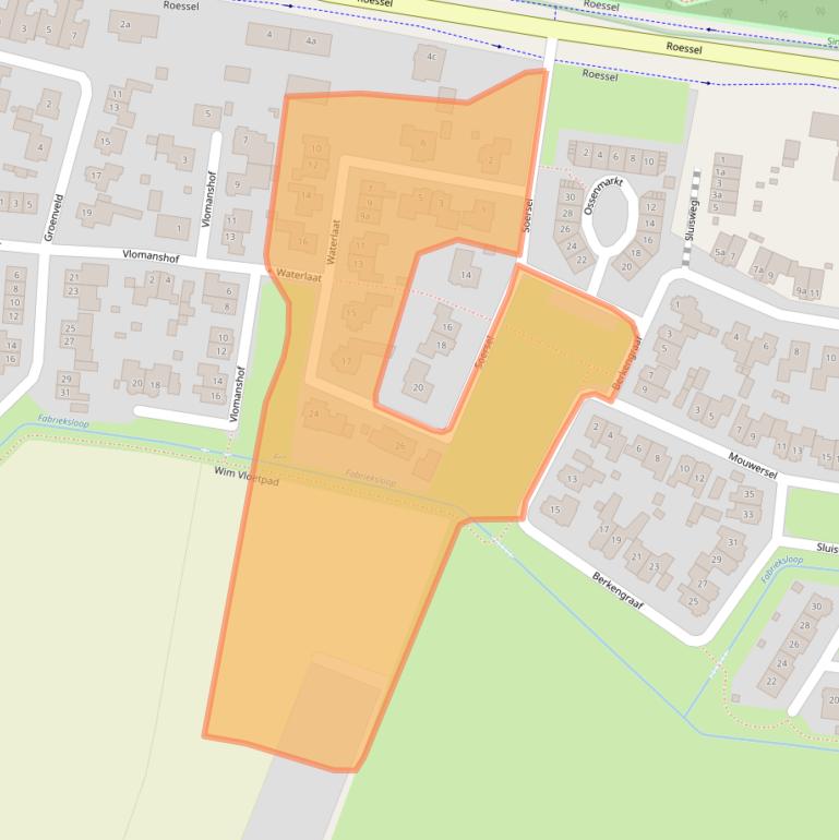 Kaart van postcodegebied 5761JB.