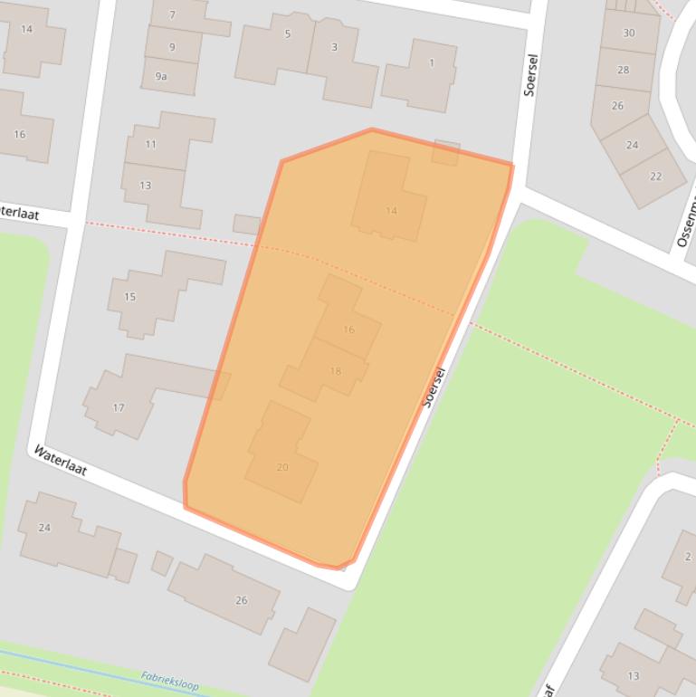 Kaart van postcodegebied 5761JC.