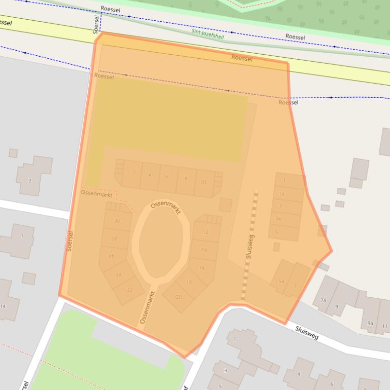 Kaart van postcodegebied 5761JD.