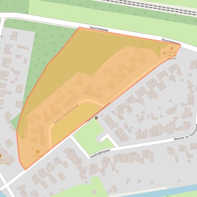 Kaart van postcodegebied 5766PG.