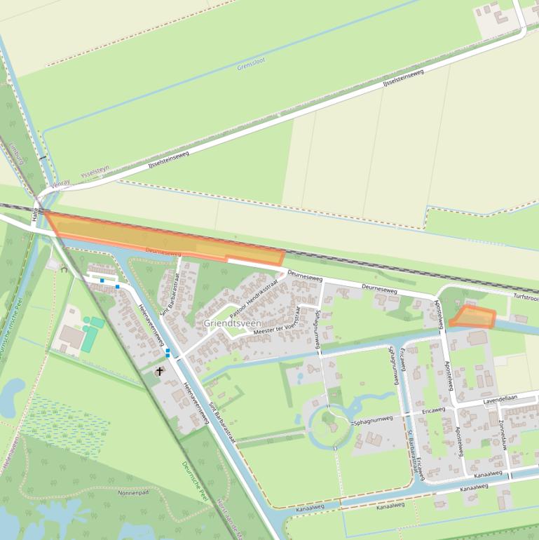 Kaart van postcodegebied 5766PJ.