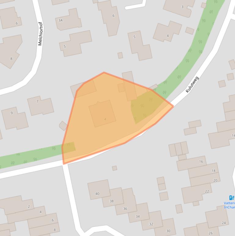 Kaart van postcodegebied 5801JA.