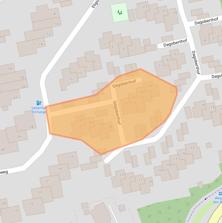 Kaart van postcodegebied 5801JK.