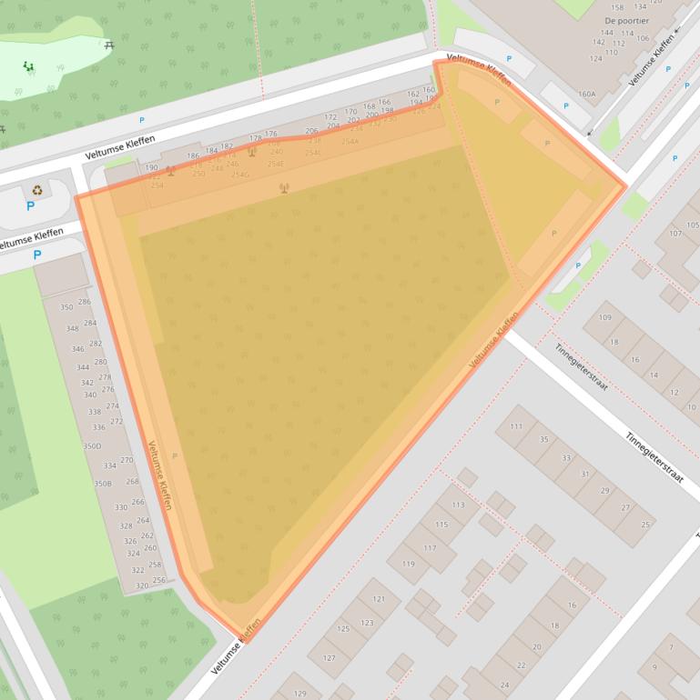 Kaart van postcodegebied 5801SM.