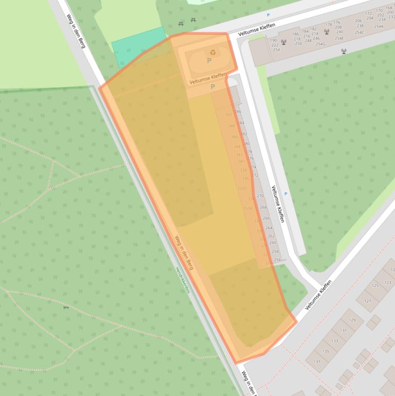 Kaart van postcodegebied 5801SP.