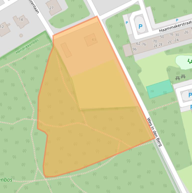 Kaart van postcodegebied 5801SR.