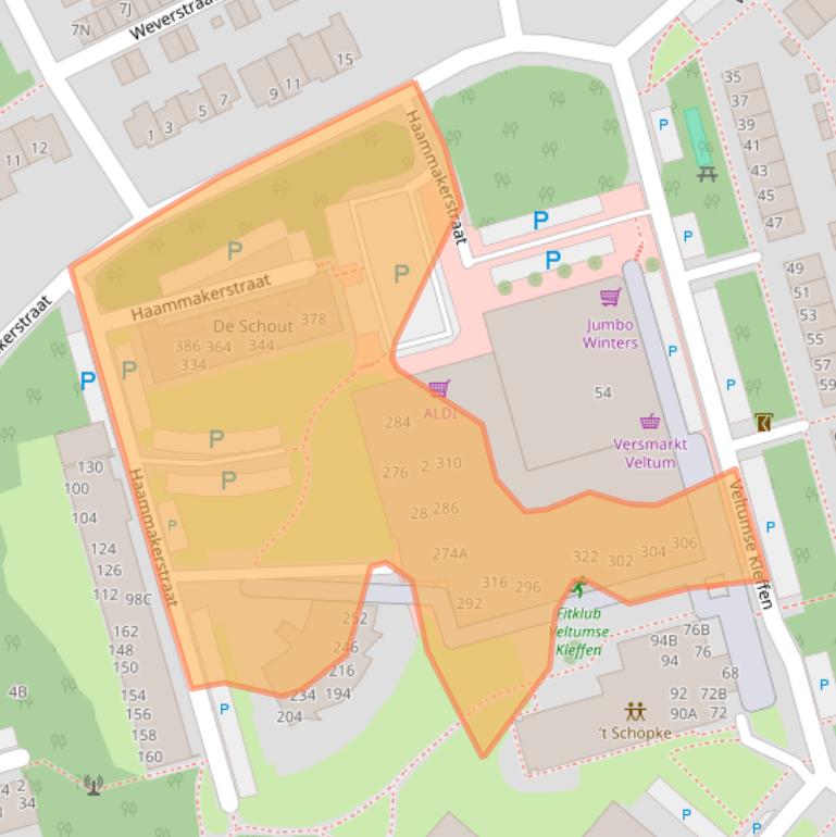 Kaart van postcodegebied 5801TH.