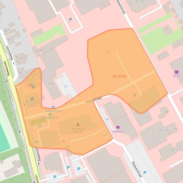 Kaart van postcodegebied 5802EK.