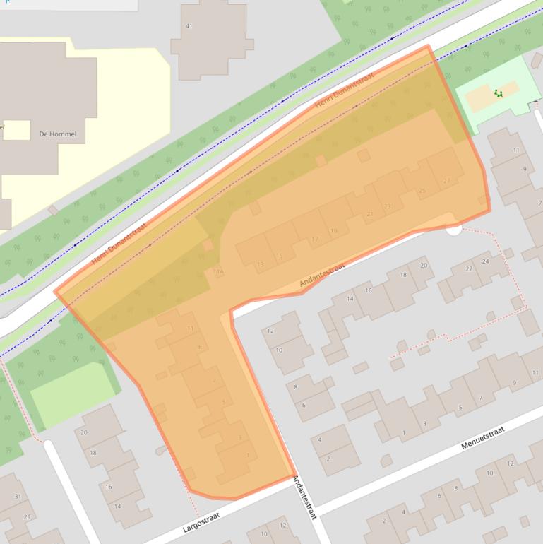 Kaart van postcodegebied 5802GD.