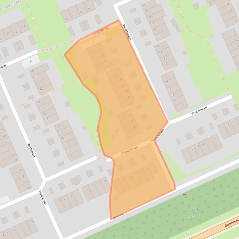 Kaart van postcodegebied 5802JL.