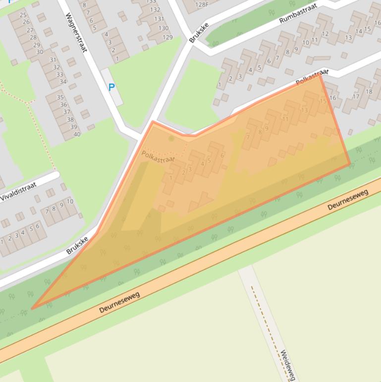 Kaart van postcodegebied 5802JR.