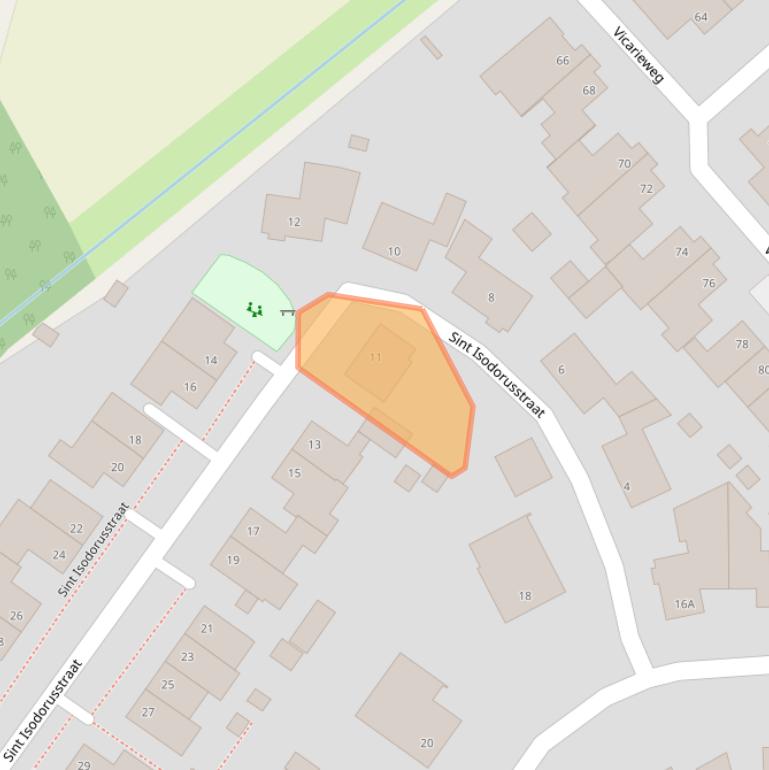 Kaart van postcodegebied 5809ZC.