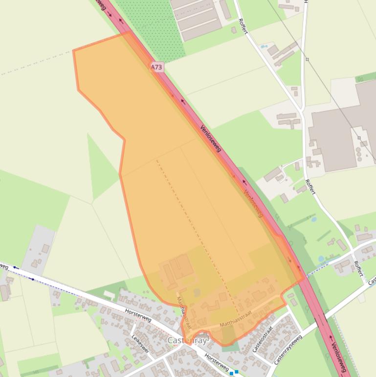 Kaart van postcodegebied 5811AN.