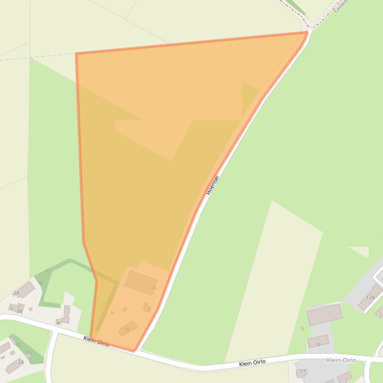 Kaart van postcodegebied 5811BC.