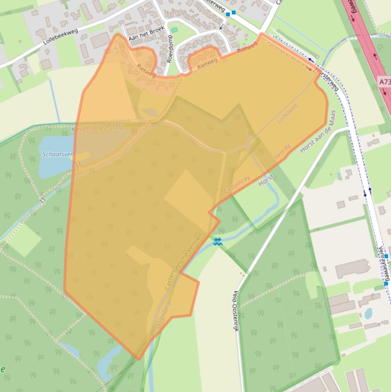 Kaart van postcodegebied 5811BN.