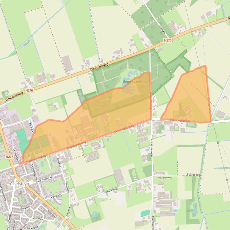 Kaart van postcodegebied 5813BM.