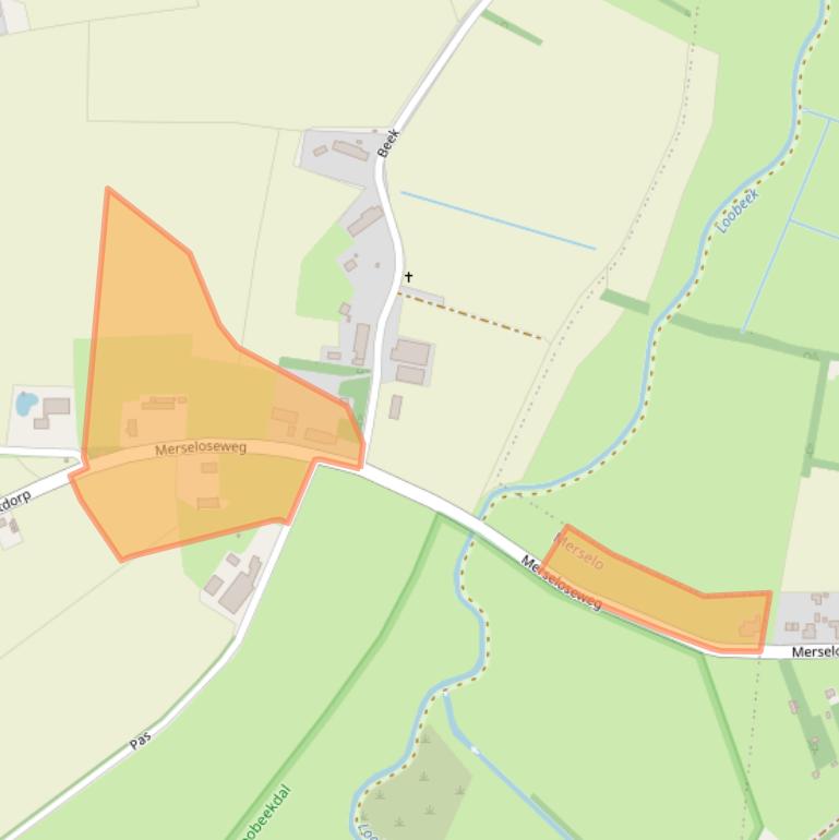 Kaart van postcodegebied 5815AP.