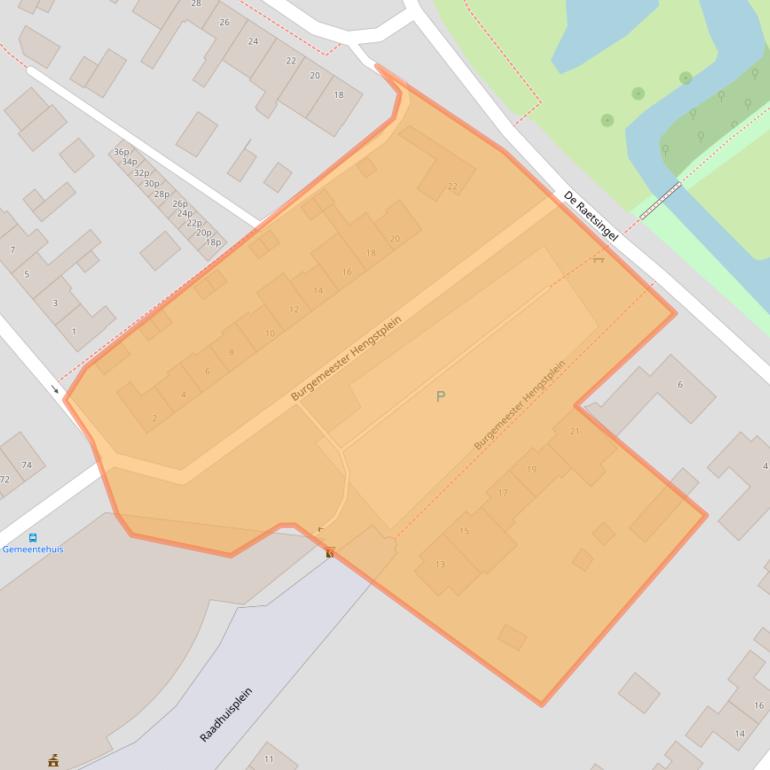 Kaart van postcodegebied 5831JZ.