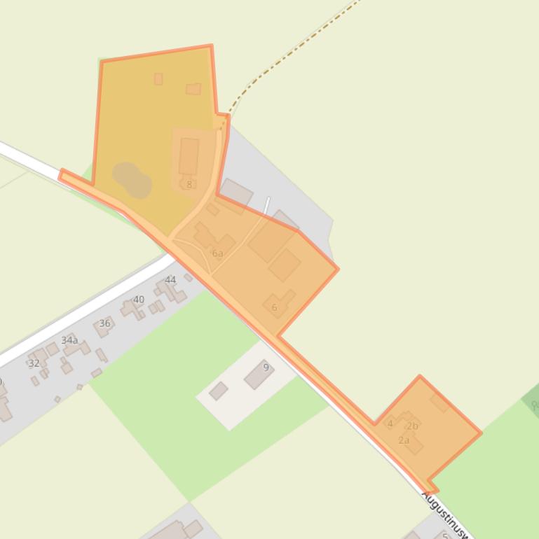 Kaart van postcodegebied 5853EC.