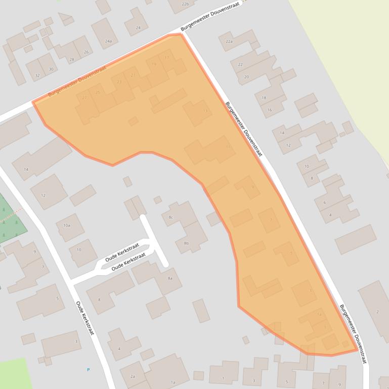 Kaart van postcodegebied 5854AD.