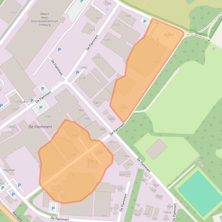 Kaart van postcodegebied 5854NB.
