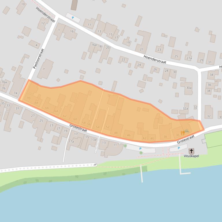 Kaart van postcodegebied 5855AN.