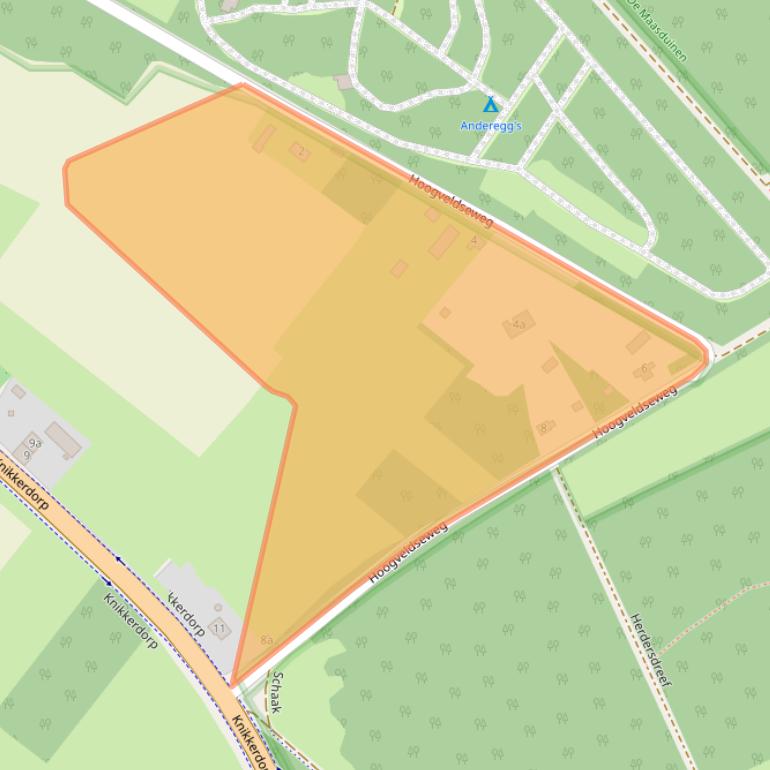 Kaart van postcodegebied 5855GD.