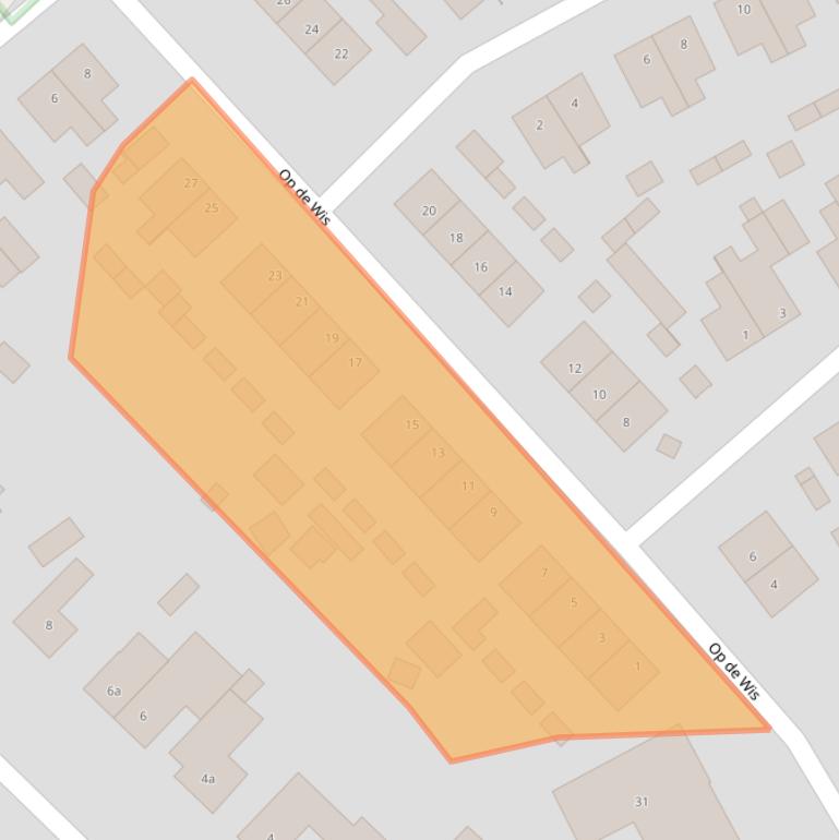 Kaart van postcodegebied 5856AL.