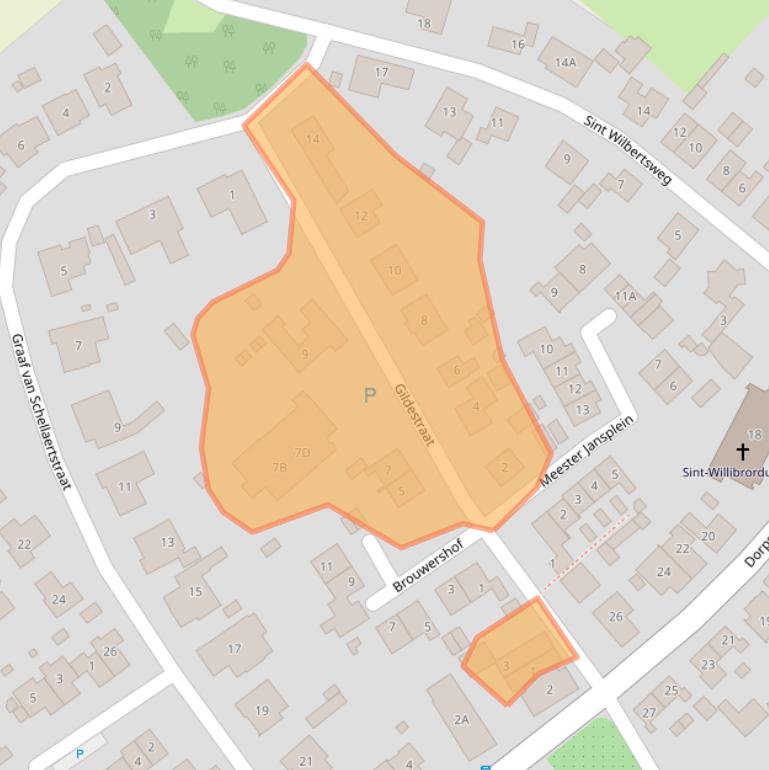 Kaart van postcodegebied 5862AH.