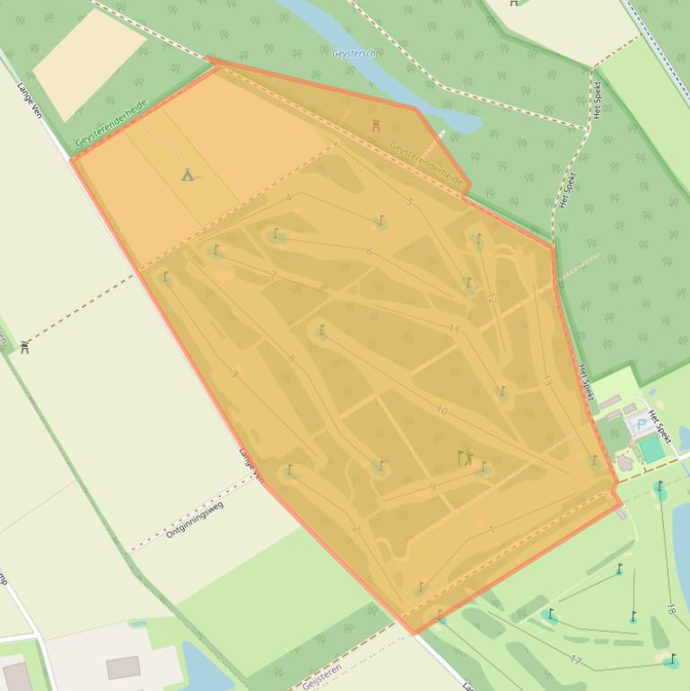 Kaart van postcodegebied 5862AX.