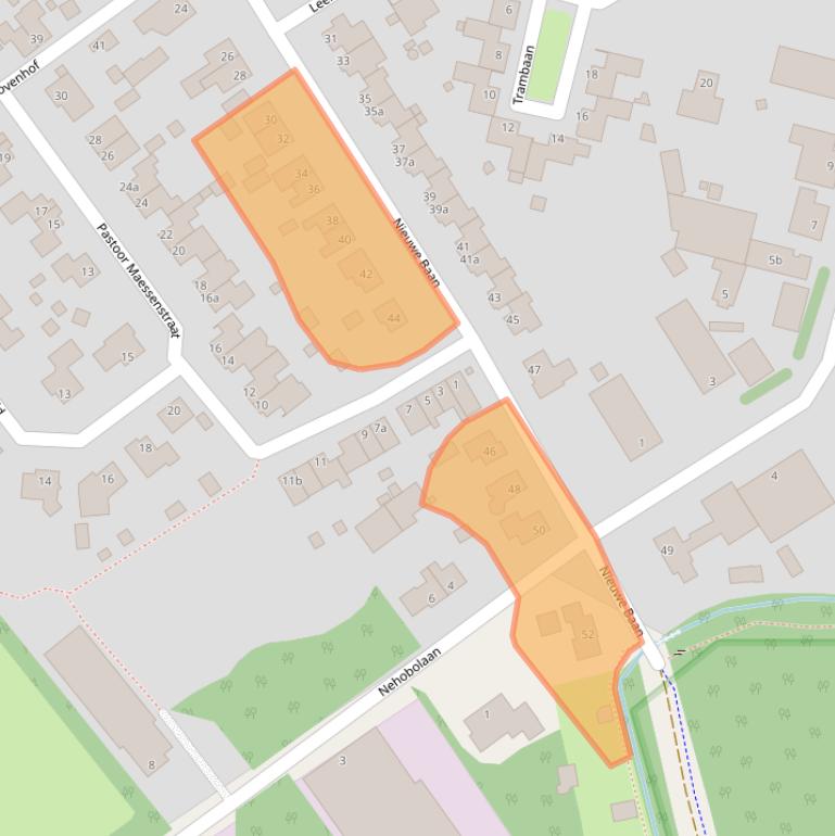 Kaart van postcodegebied 5865AP.