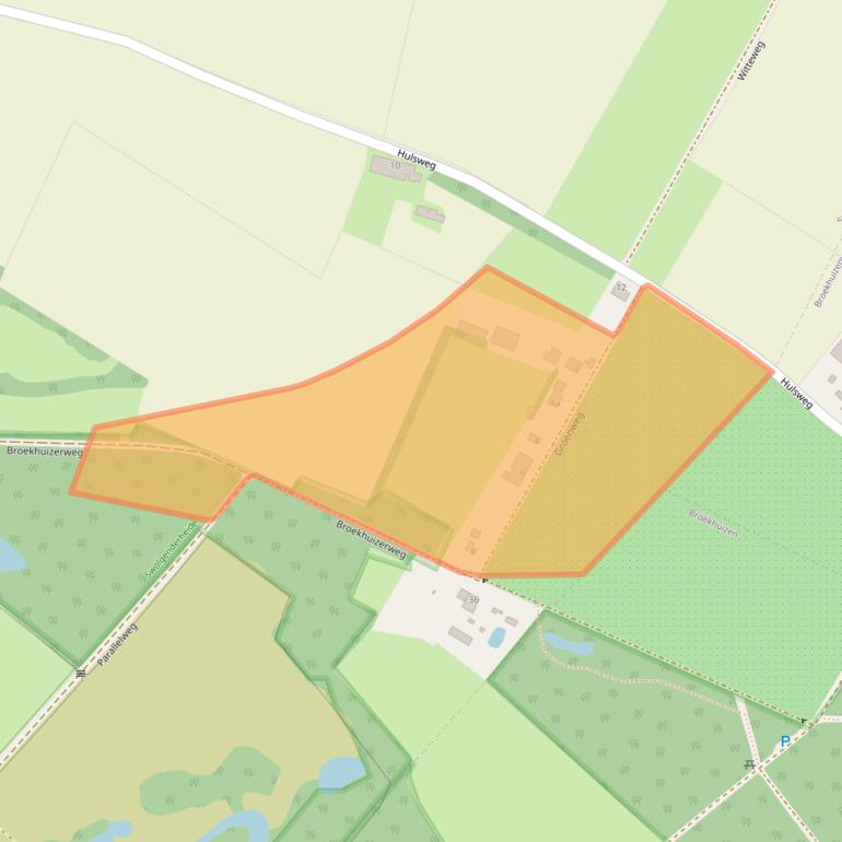 Kaart van postcodegebied 5866CK.