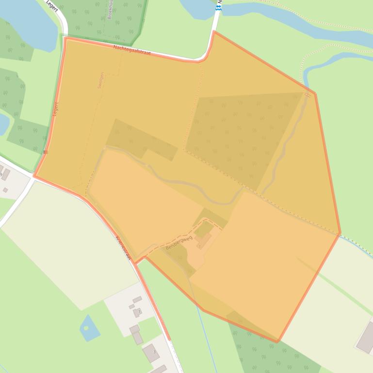 Kaart van postcodegebied 5871CP.