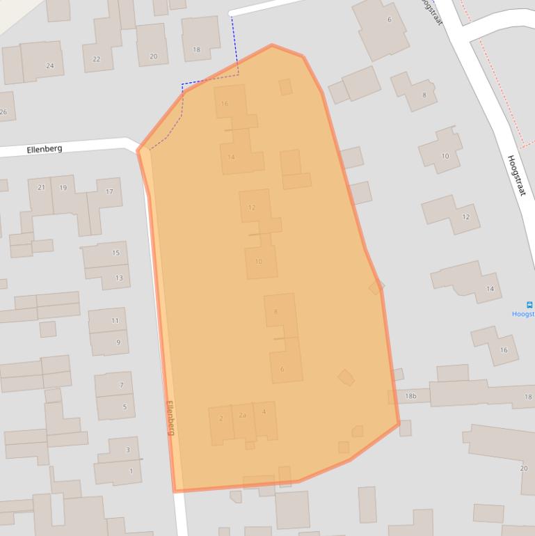 Kaart van postcodegebied 5872AN.
