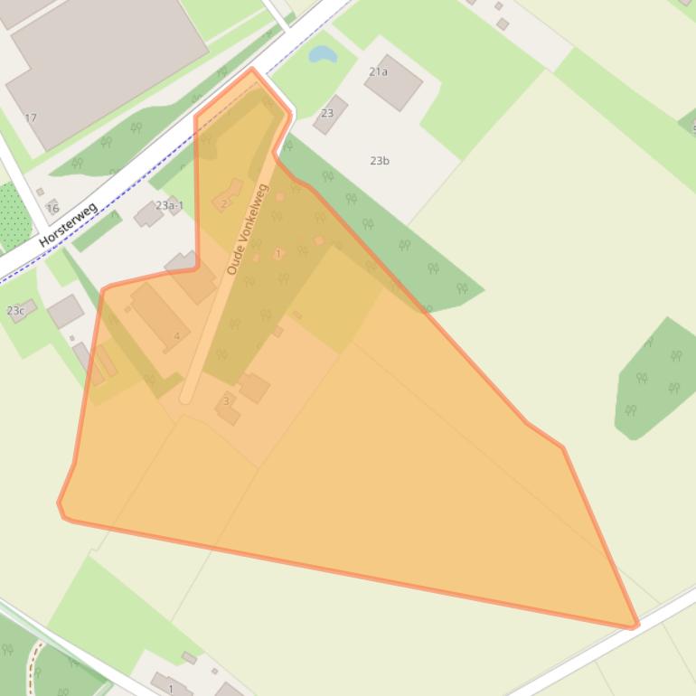 Kaart van postcodegebied 5872CG.