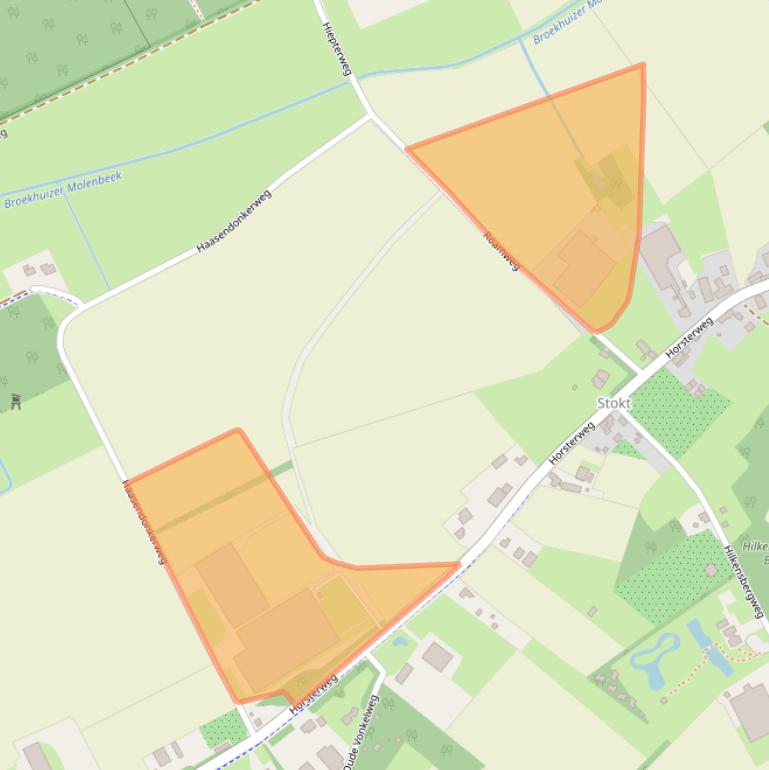 Kaart van postcodegebied 5872CJ.