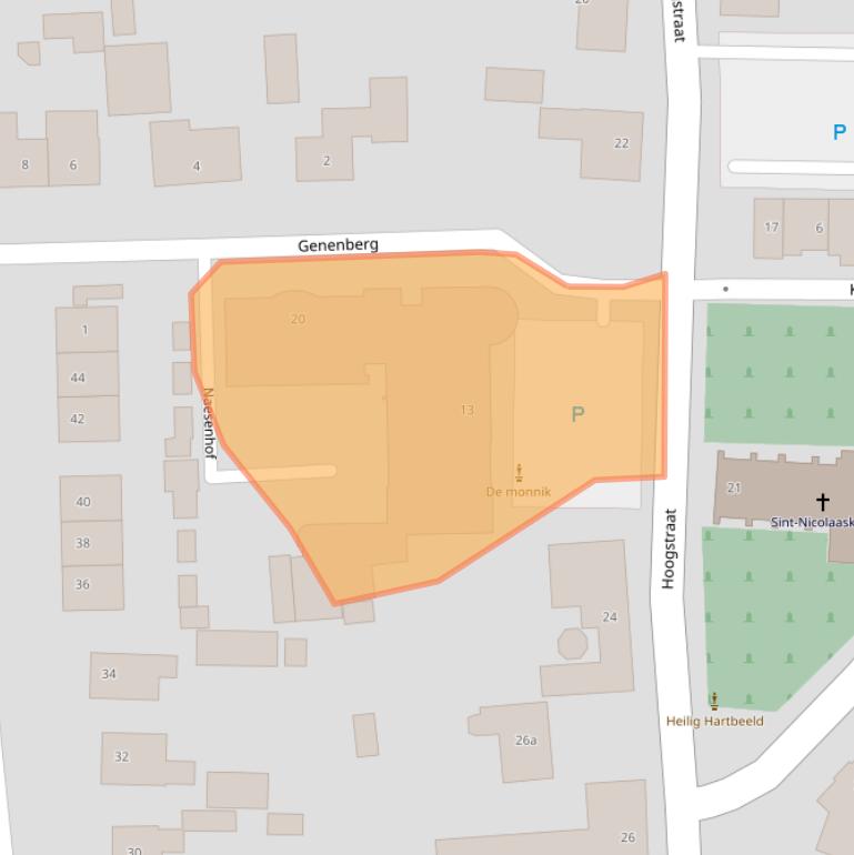 Kaart van postcodegebied 5872CK.