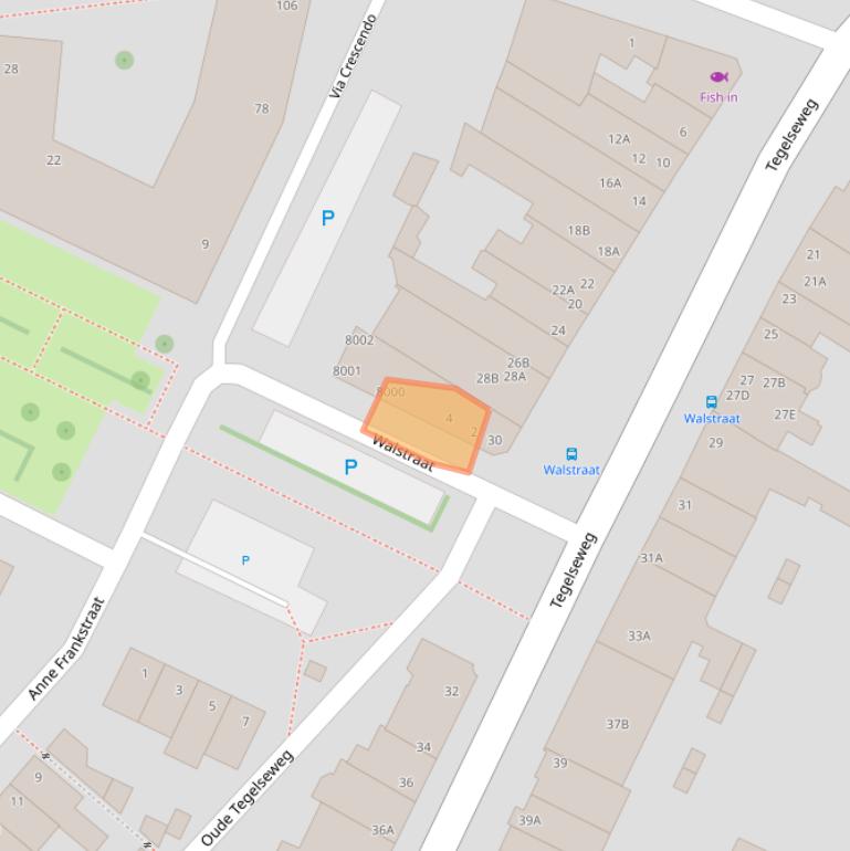 Kaart van postcodegebied 5912AR.