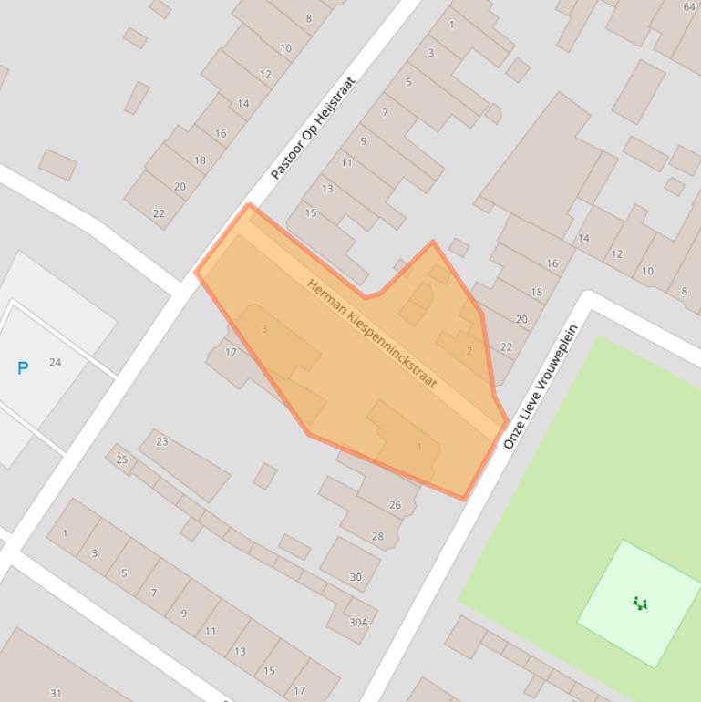 Kaart van postcodegebied 5912EA.