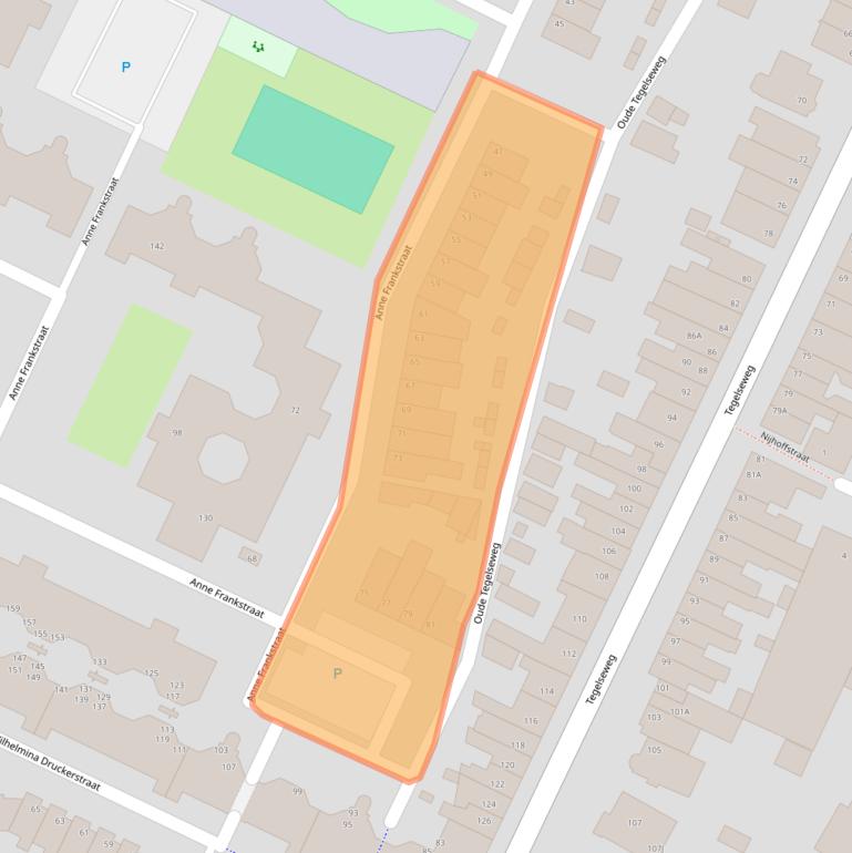 Kaart van postcodegebied 5912HD.