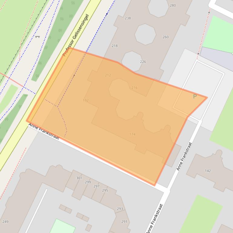 Kaart van postcodegebied 5912HJ.